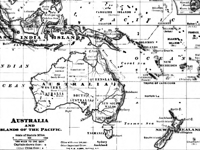 Map of Australia