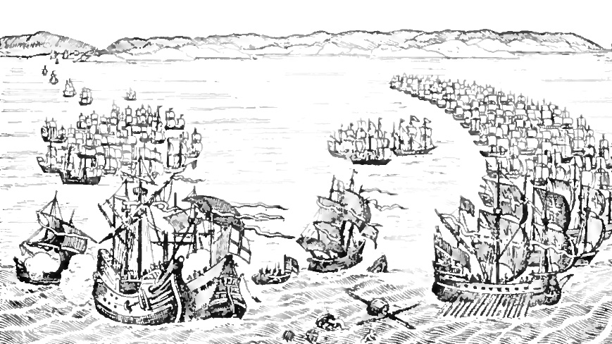 The Mary Rose in Battle