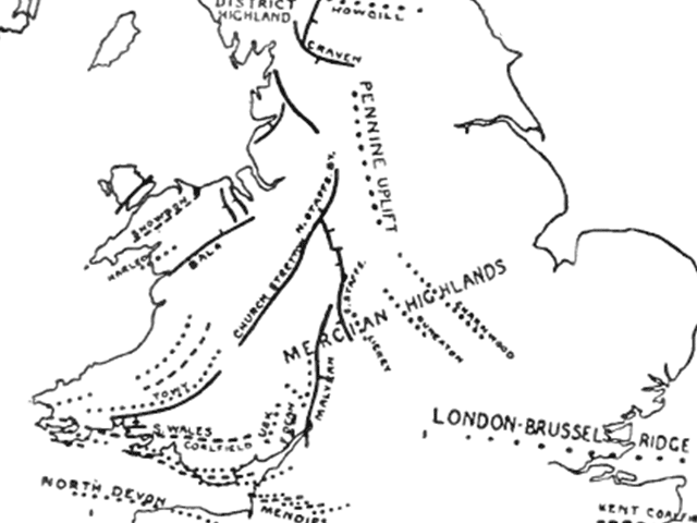 Map of England