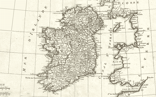 Old Map of Ireland