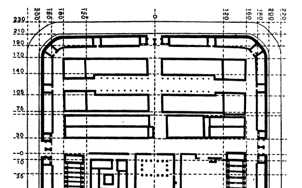 Plan for a typical Roman fort