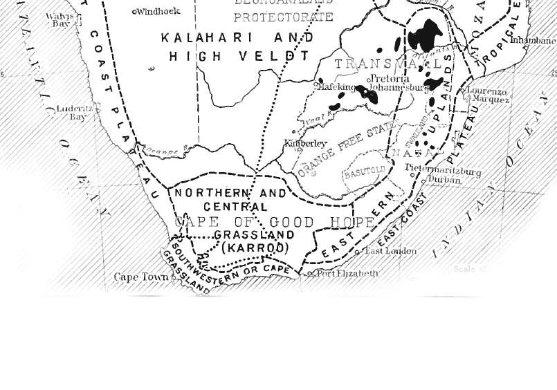 Map of South Africa