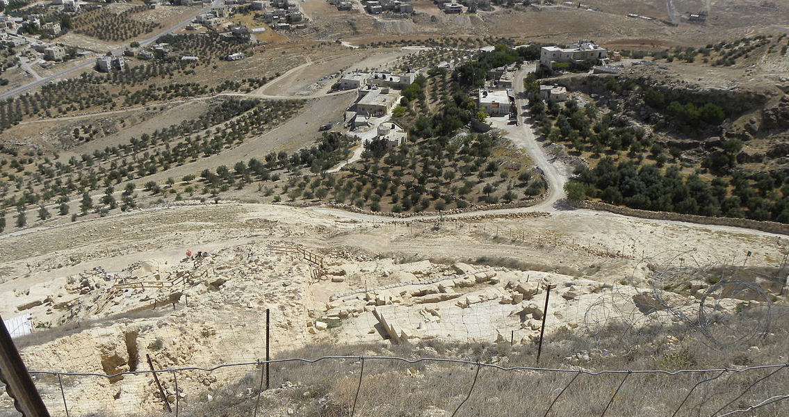 A Glimpse of Herod's tomb