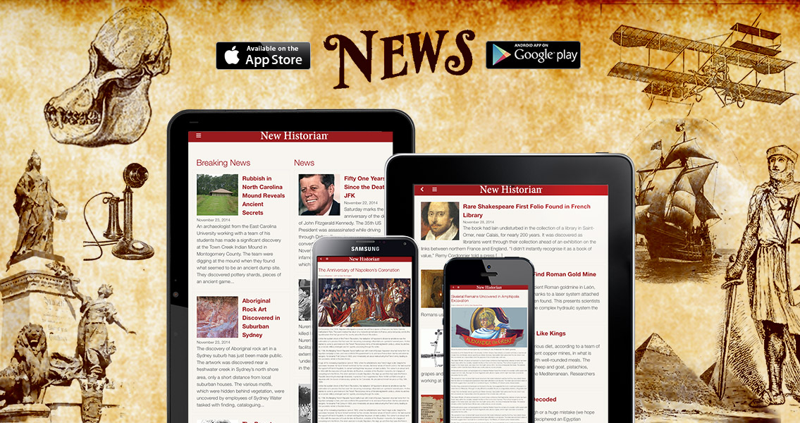 New Historian Releases Mobile News App