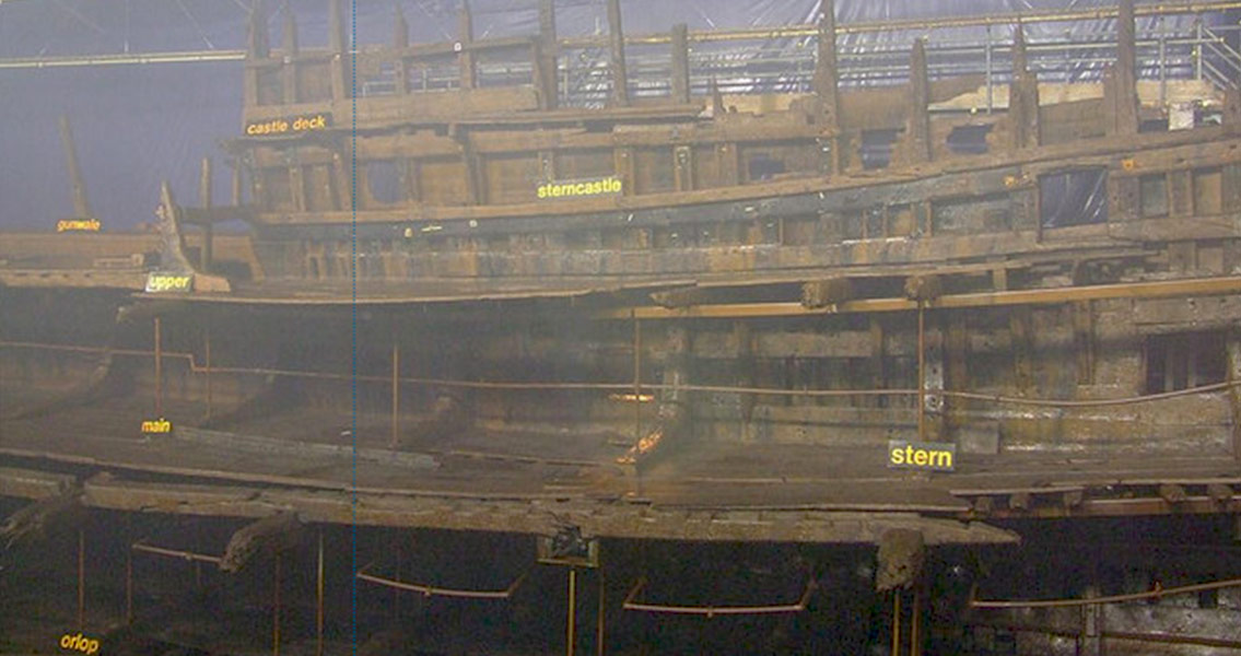 The Remains of the Mary Rose