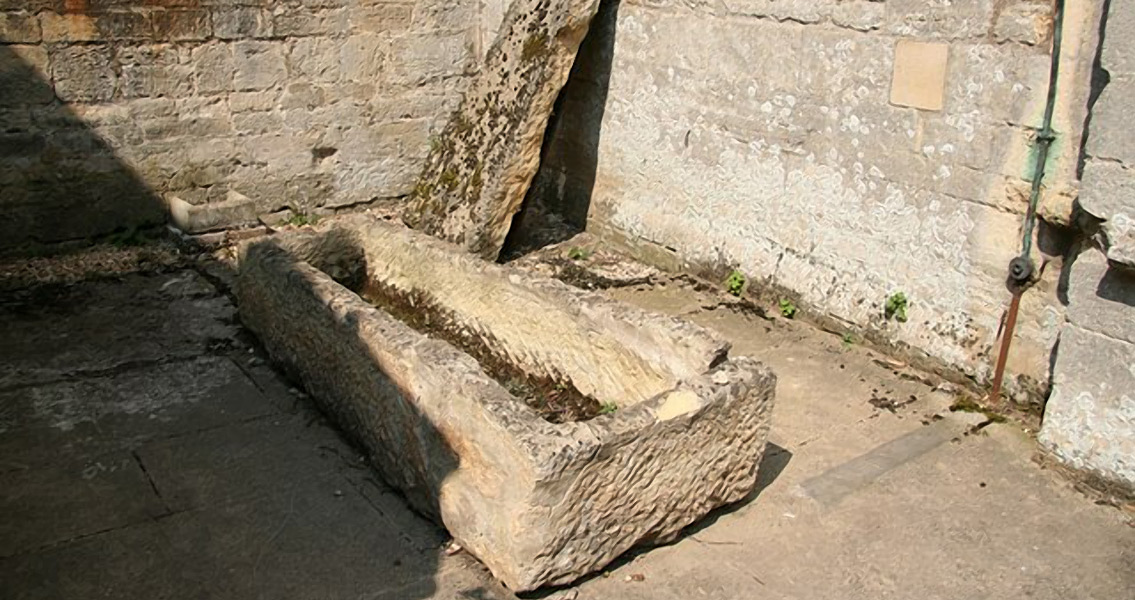 A Roman Coffin from 350 CE