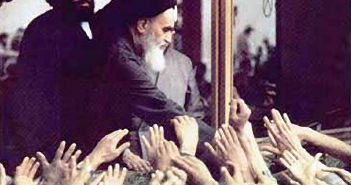 Ayatollah Khomeini Returns to Iran