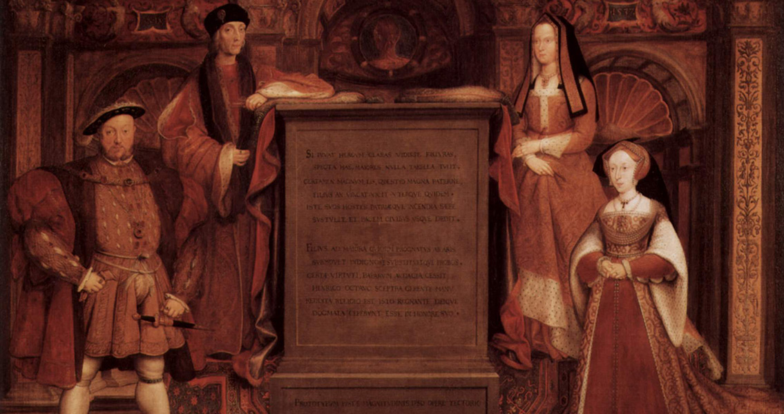 Henry VIII, Henry VII, Elizabeth of York and Jane Seymour