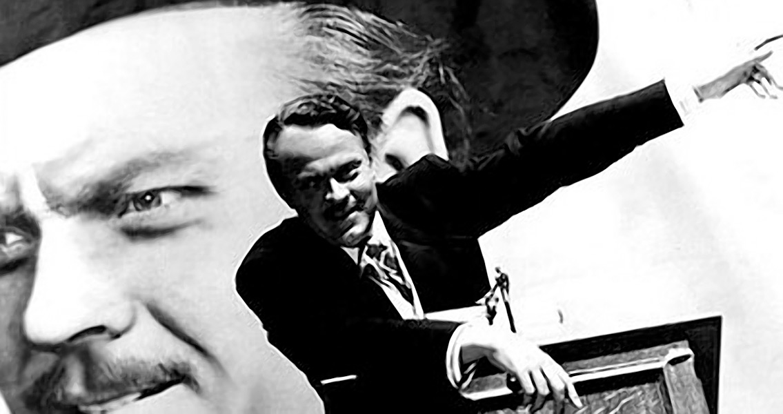 Orson Welles as Citizen Kane
