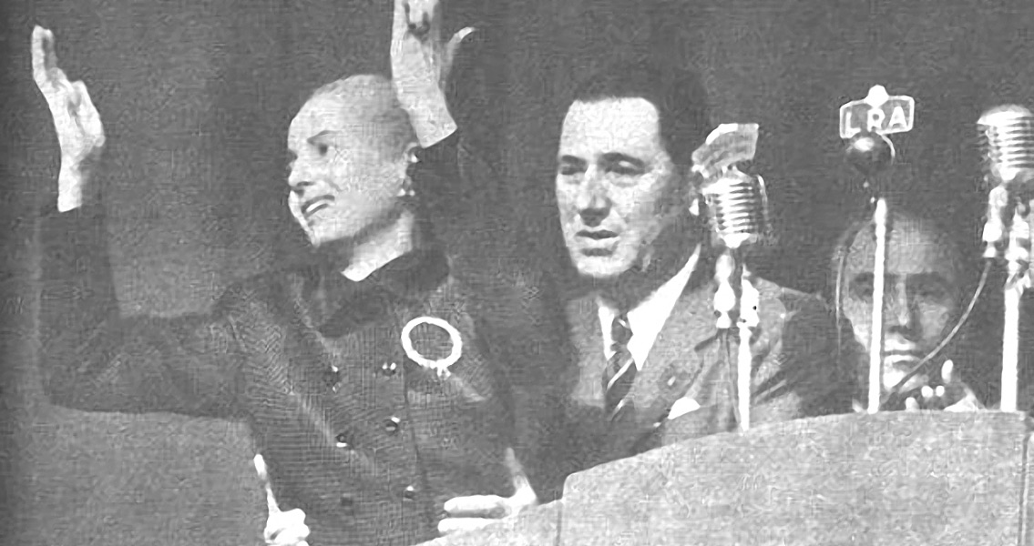 Juan Peron and Evita