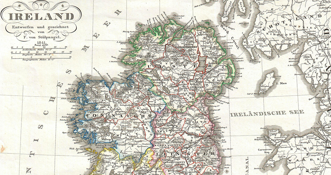 Map of Ireland