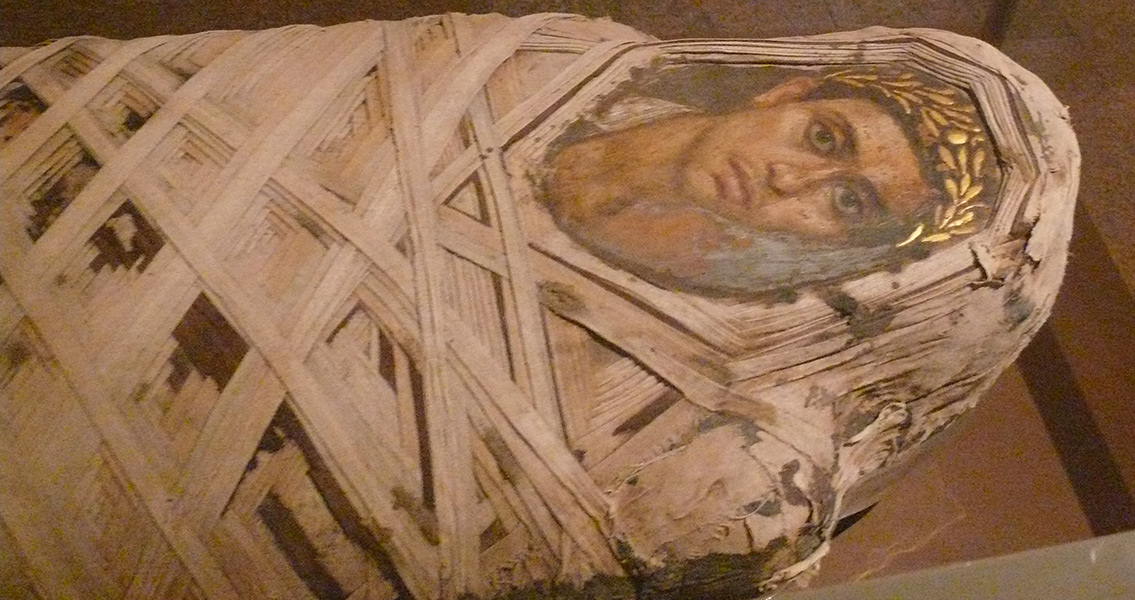 Metropolitan Mummy with portrait of a youth Roman