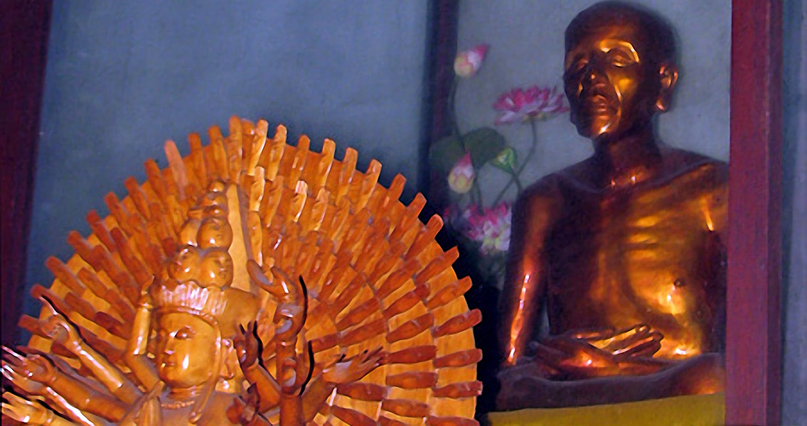 Mummified Monk Found in Buddha Statue