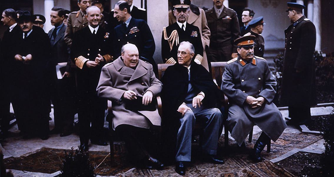 The Big Three at the Yalta Conference