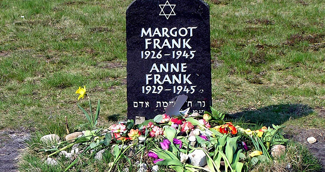 Anne and Margot Frank's Grave