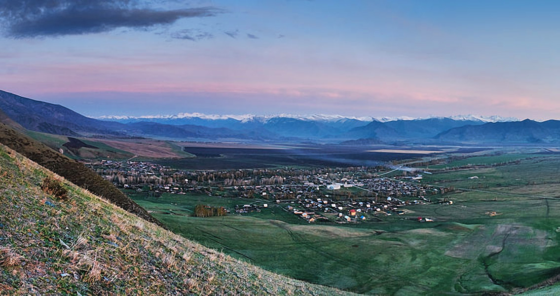 Uymon steppe, Altay mountains