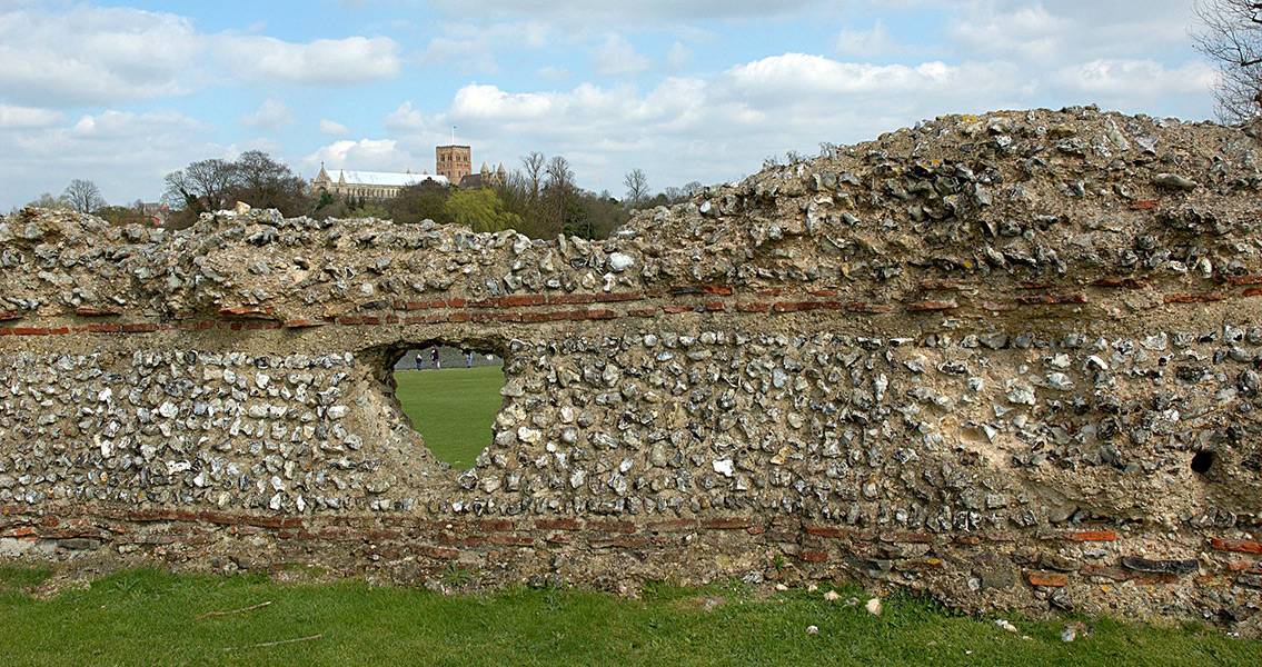 Verulamium City Wall