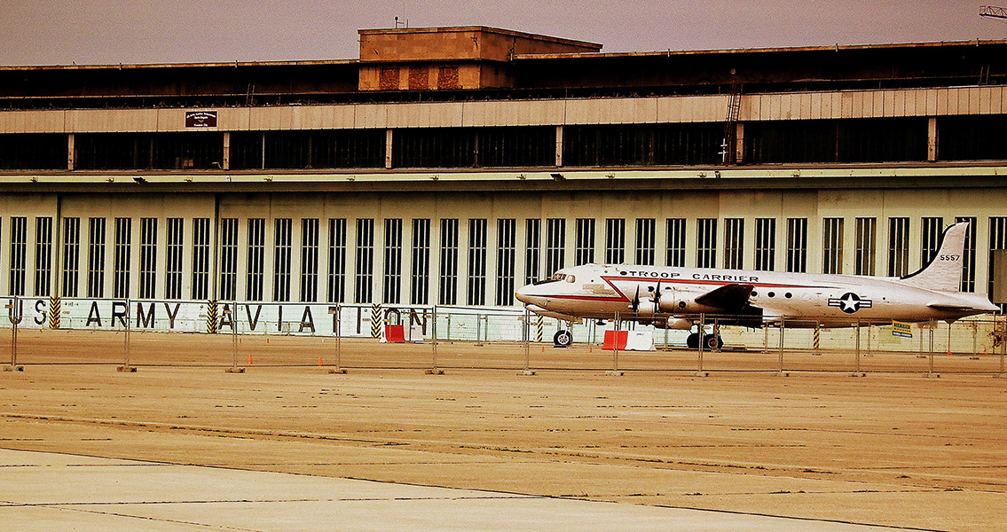 Templehof Airport in Berlin