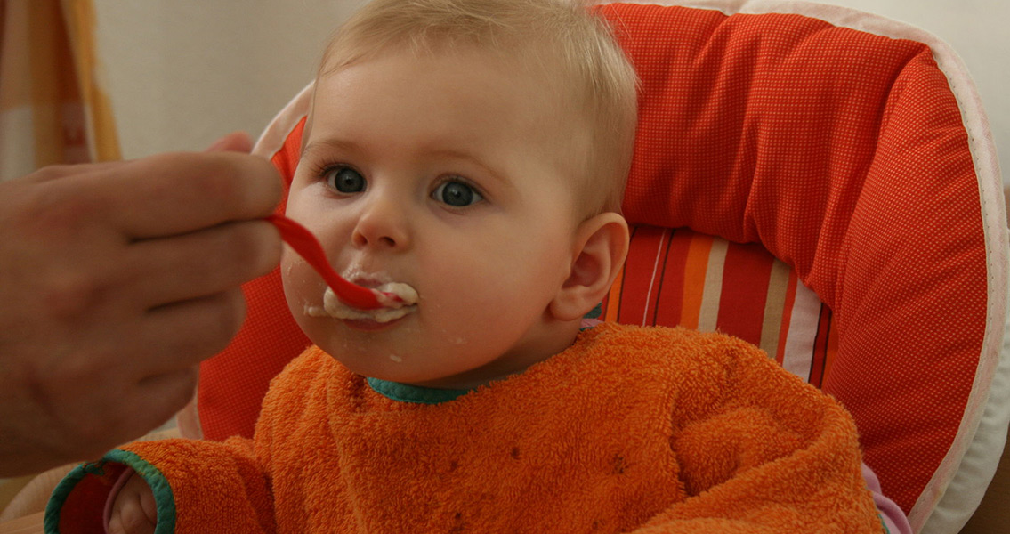 Baby Being Fed