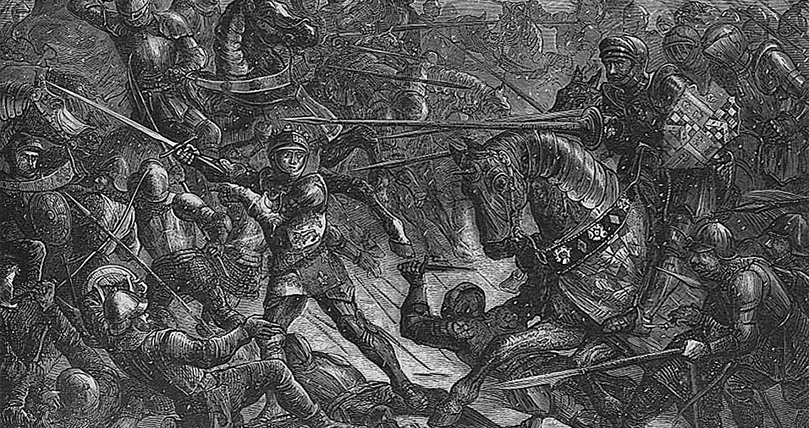 Battle of Towton Engraving