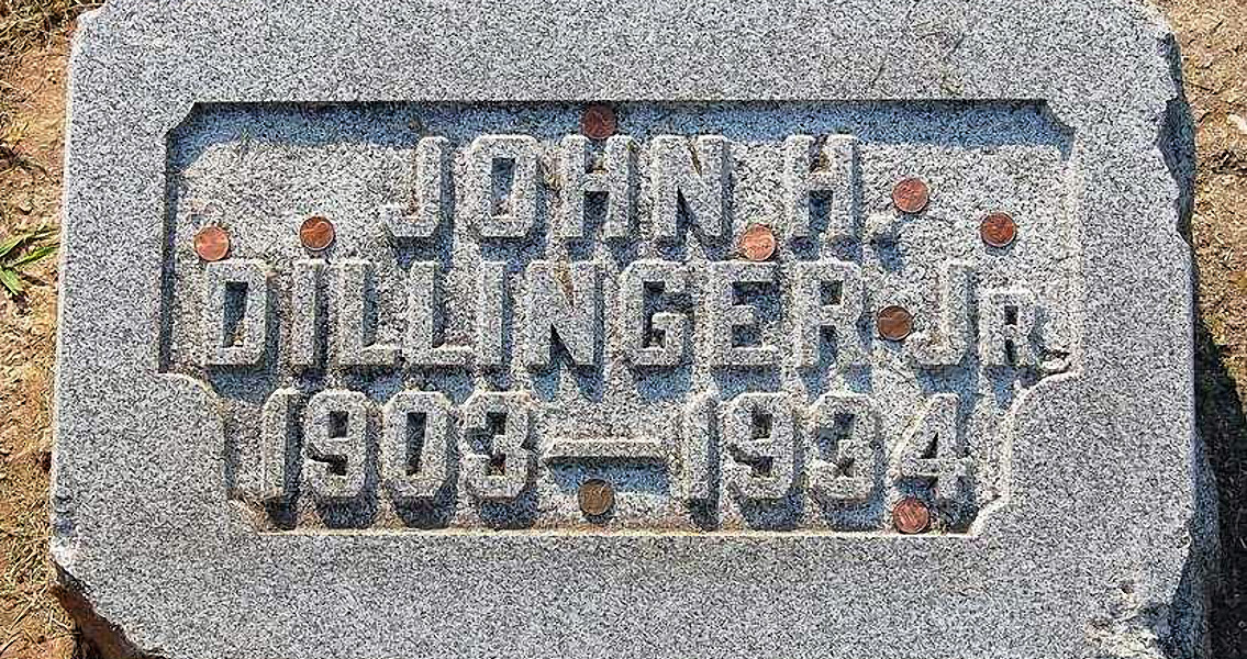 Grave of John Dillinger Jr.