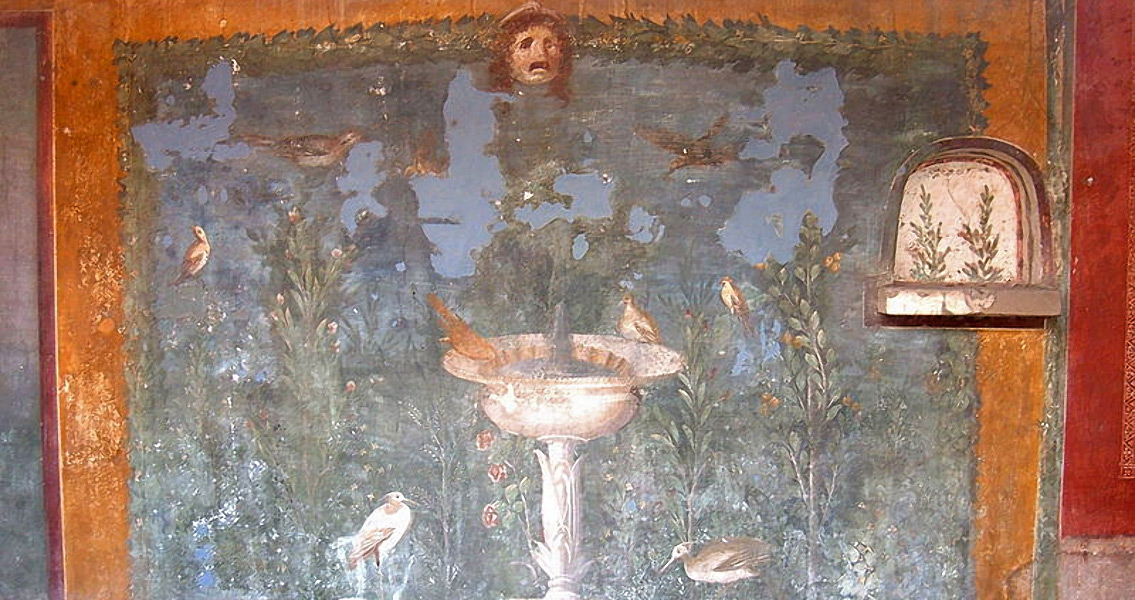 rare roman mural found in arles