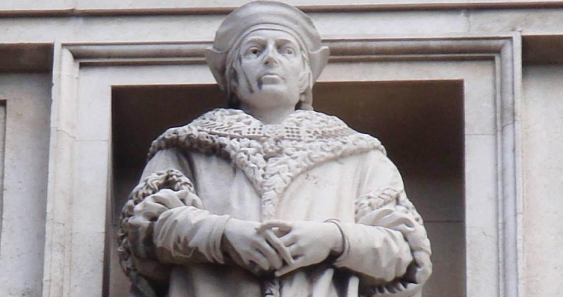 Statue of Sir Thomas More in London