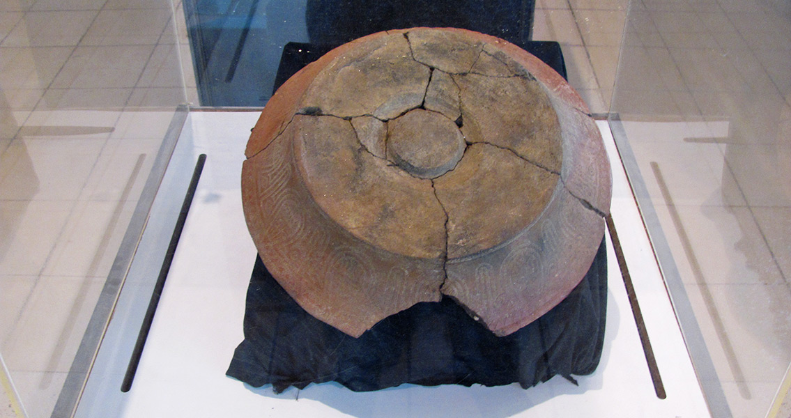 An example of Lapita pottery