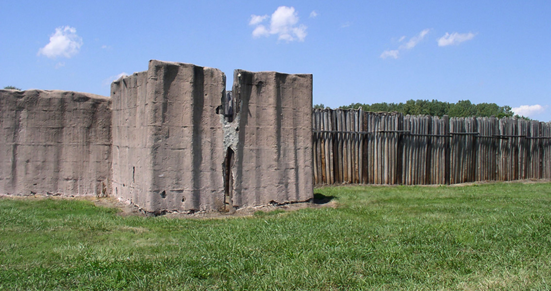 Cahokia Reconstructed Palisade