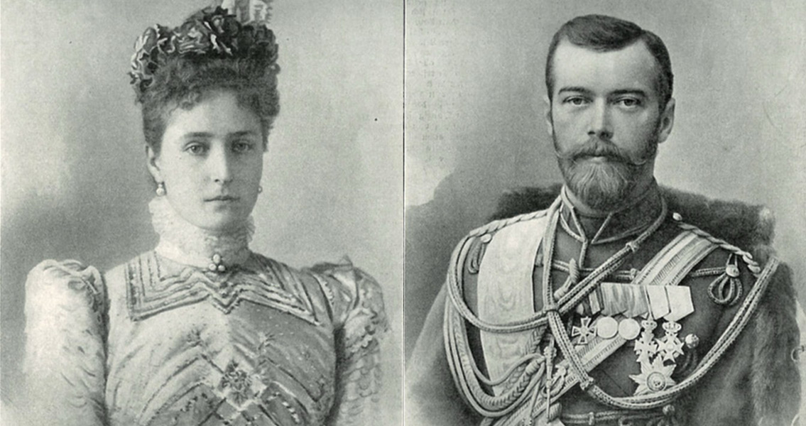 Photos taken by A. Bajetti of the last rulers of Russia - Empress Alexandra and Tsar Nicholas II taken from the Illustrierte Zeitung (2)