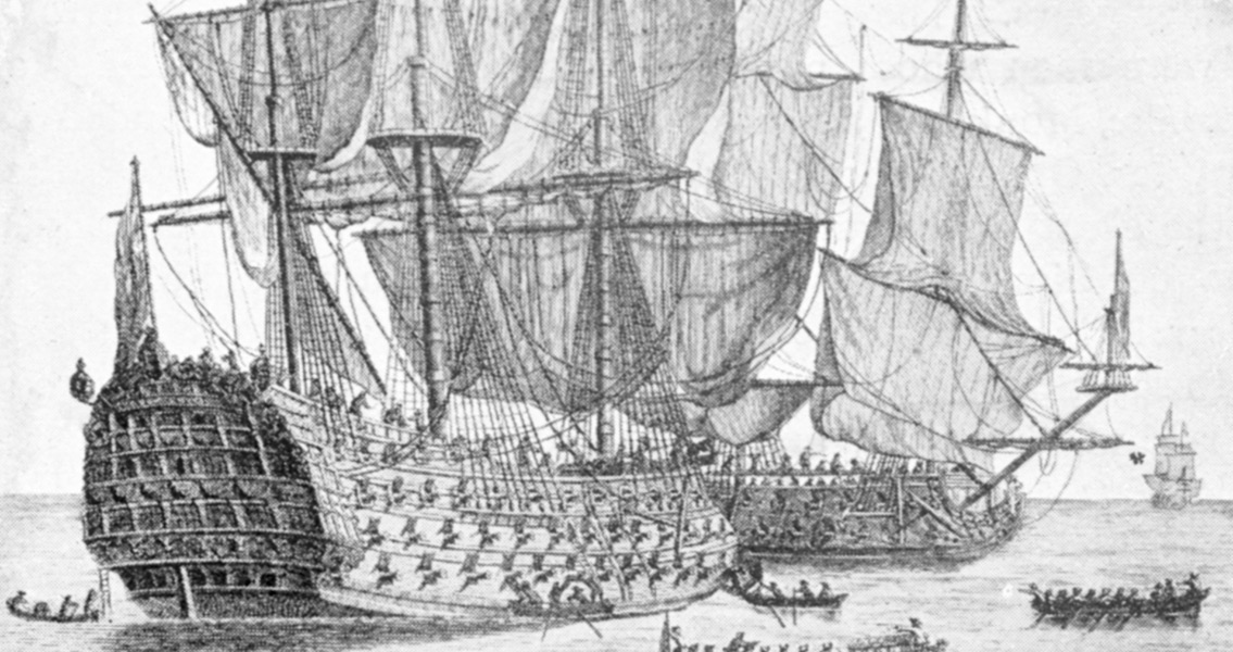 The HMS Royal Anne in 1721 (3)