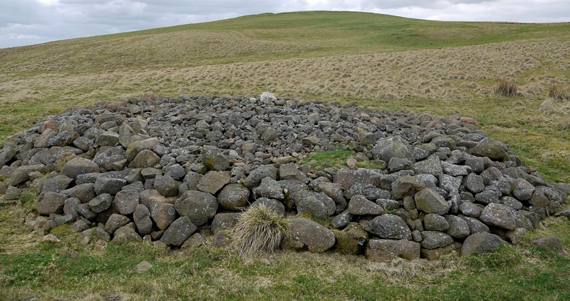 Bronze Age burial cairn