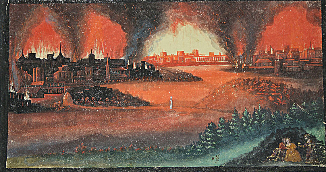 Painting Depicting Sodom