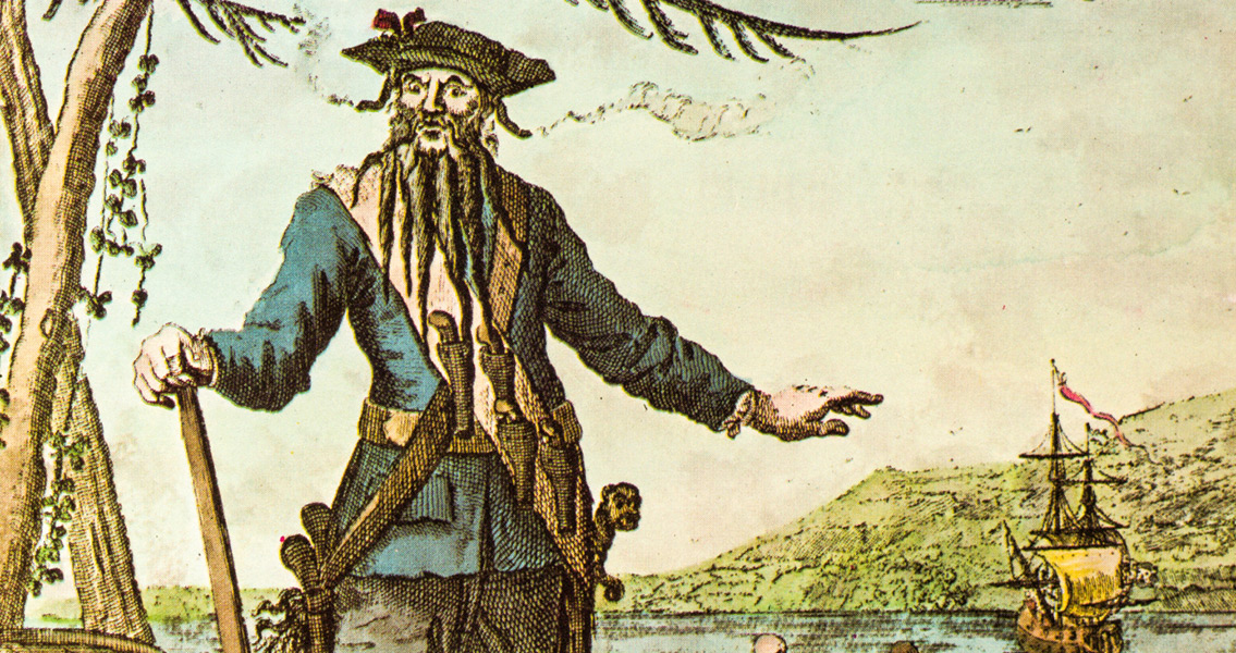 Blackbeard Killed on the High Seas