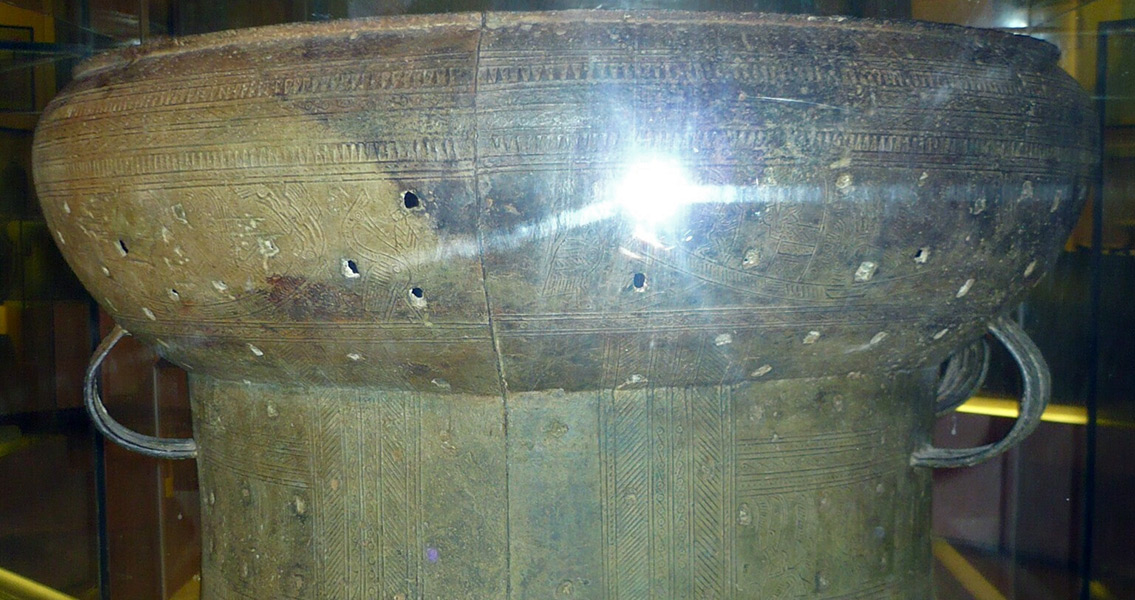 Dong Son drum found in Hoa Binh Province