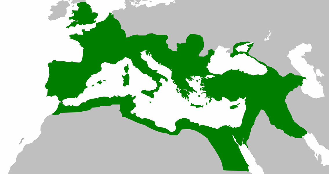 Roman Empire at its height