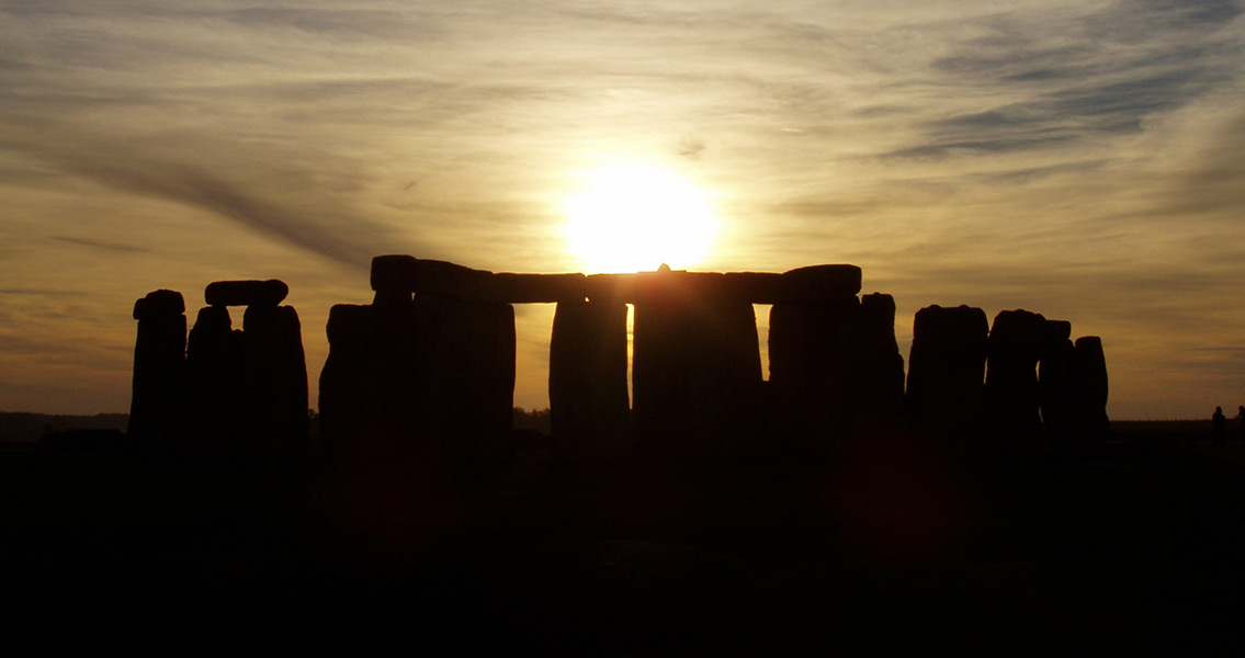 Stonehenge sunset