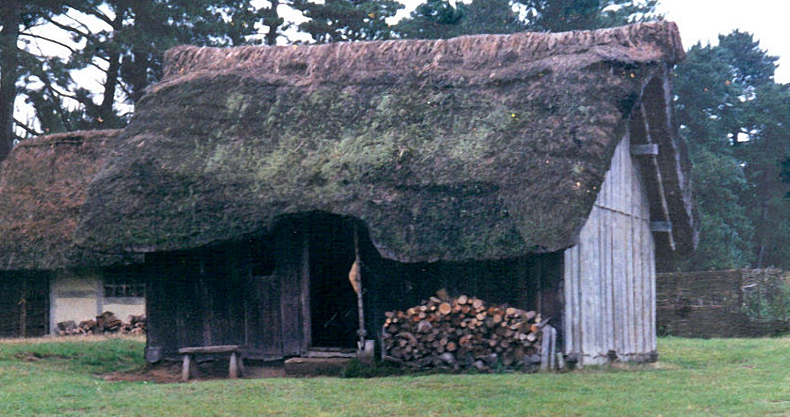 A Reconstructed Anglo-Saxon House at West Stow