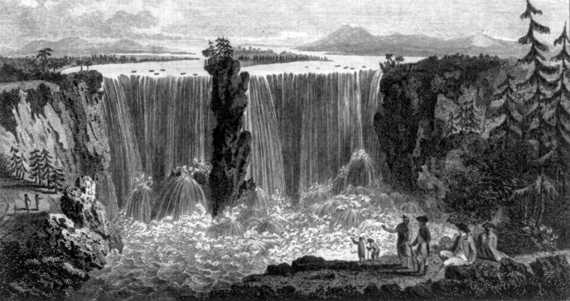 Niagara Falls Engraving