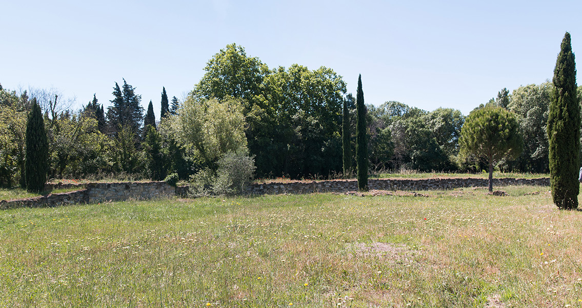 Panorama of the South Wall, Lattara