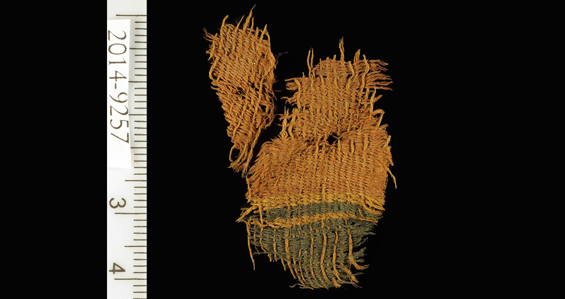 Newly Discovered Fabric Weaves Together Past and Present