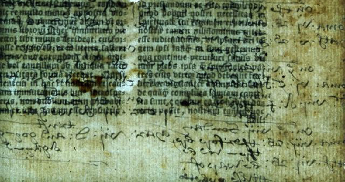 England’s First Printed Bible Holds Secret Annotations