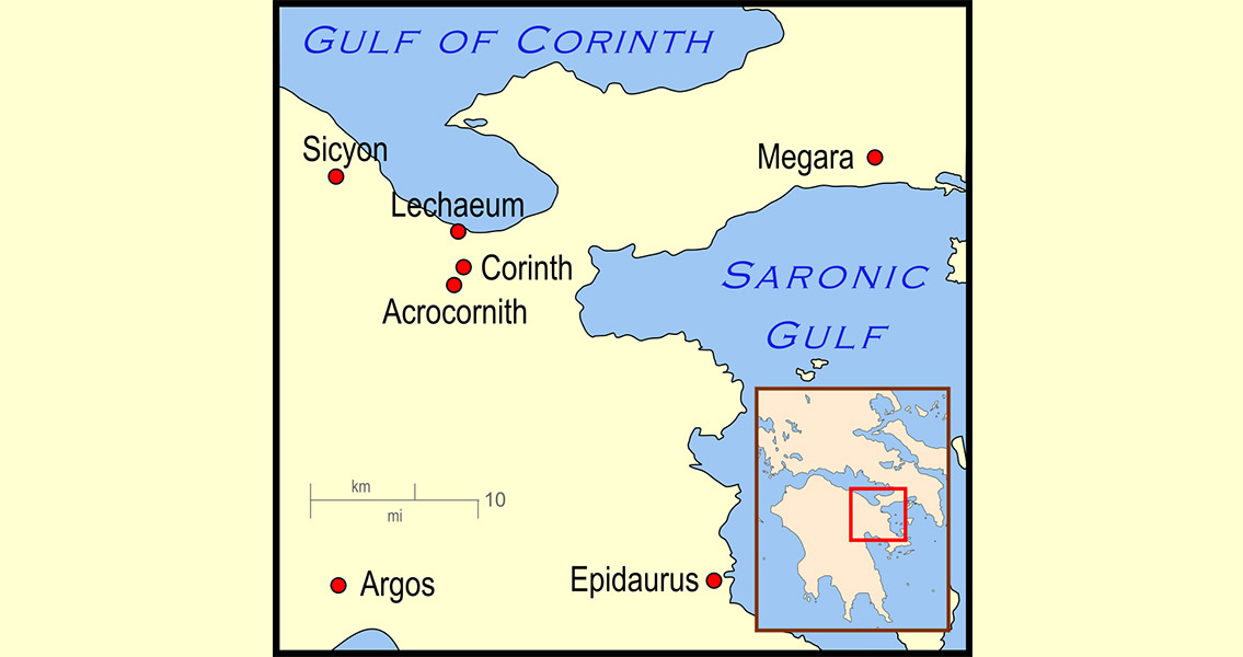 Isthmus of Corinth