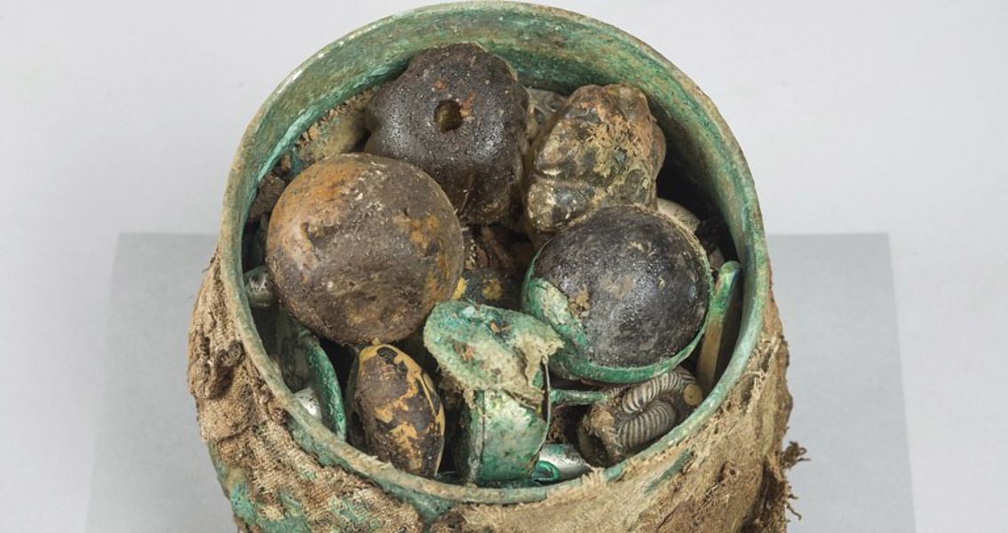 Revealed Images of Scottish Viking Treasure Trove