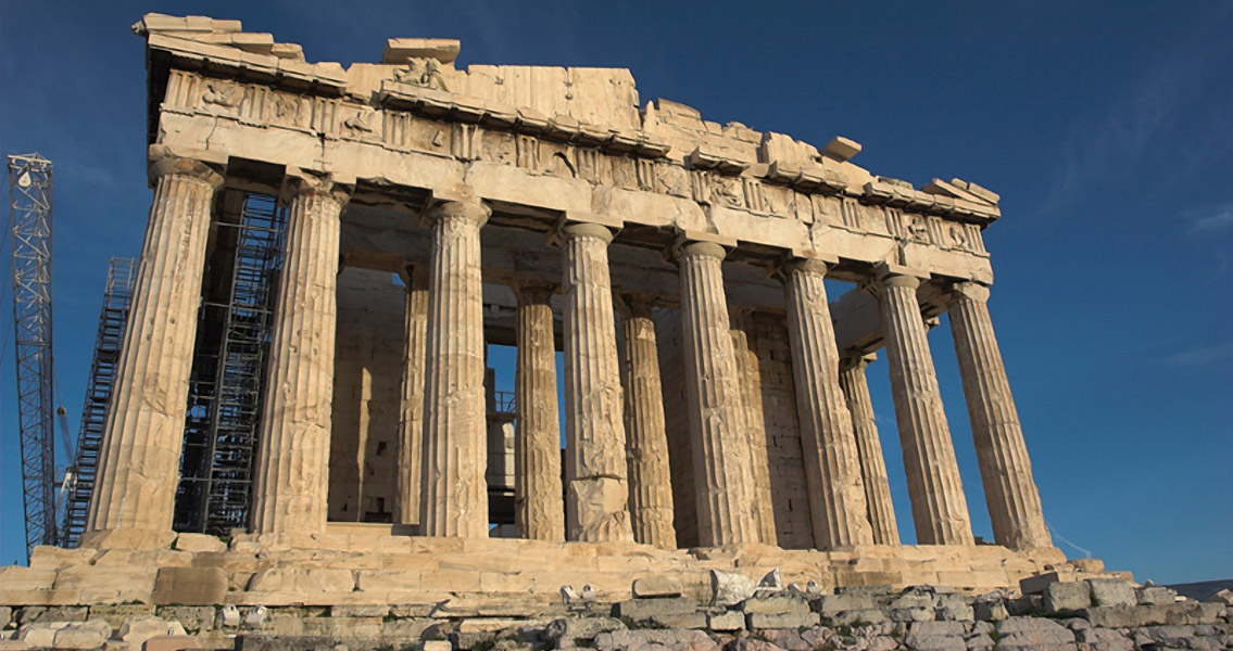 Parthenon from west