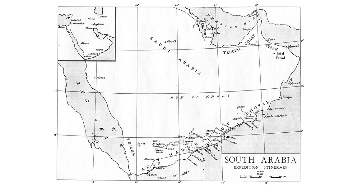 Southern Arabia Map