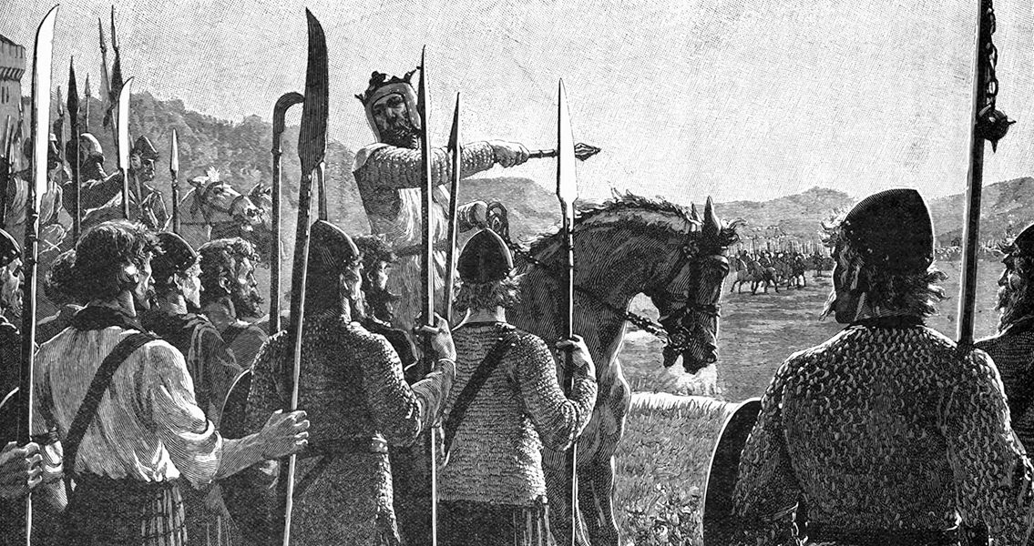 Robert The Bruce Wins The Battle of Bannockburn