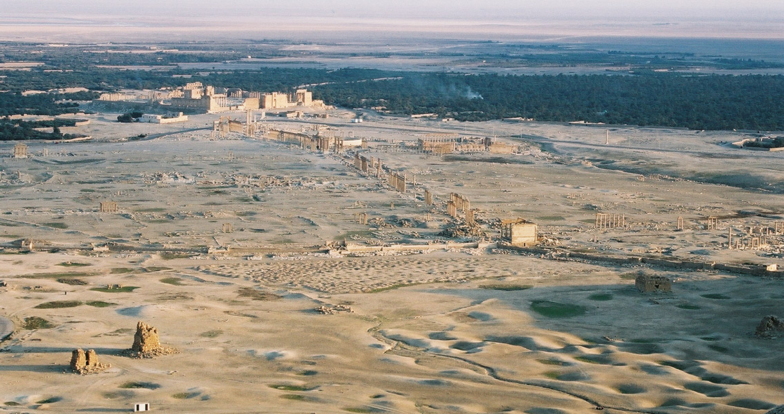 Palmyre vue Generale
