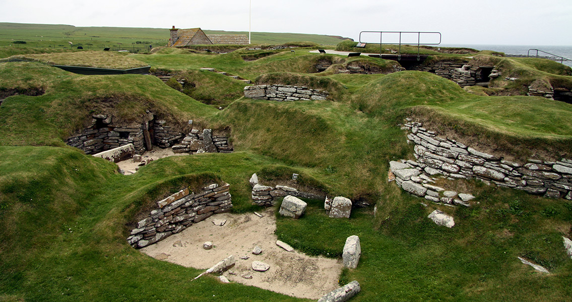 Skara Brae in summer