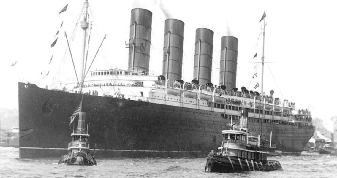 Wilson Protests Sinking of the RMS Lusitania